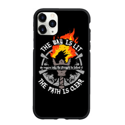 Чехол для iPhone 11 Pro Max матовый Darkest Dungeon - the way is lit