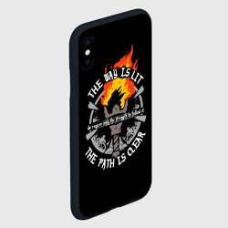 Чехол для iPhone XS Max матовый Darkest Dungeon - the way is lit - фото 2