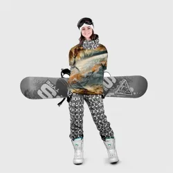 Накидка на куртку 3D Песчаный Космос - фото 2