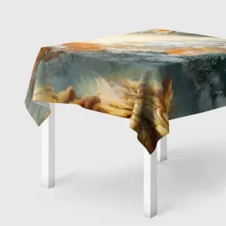 Скатерть 3D Песчаный Космос