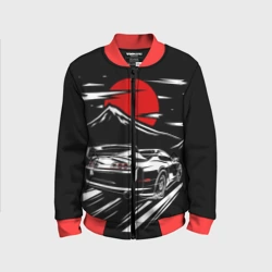 Детский бомбер 3D Toyota Supra Под Луной