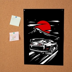 Постер Toyota Supra Под Луной - фото 2