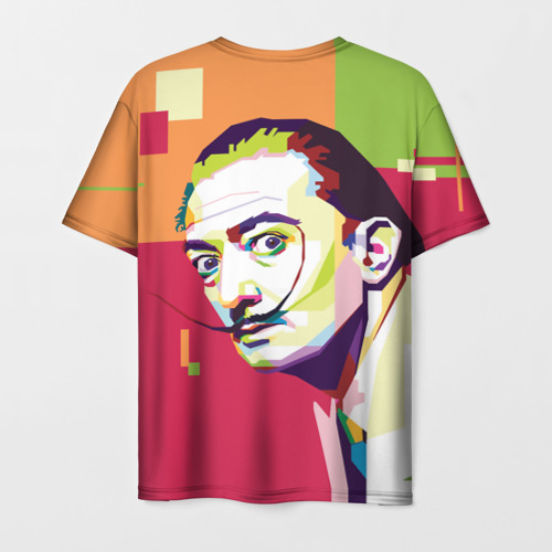 Мужская футболка 3D Salvador Dali - i am just not normal, цвет 3D печать - фото 2
