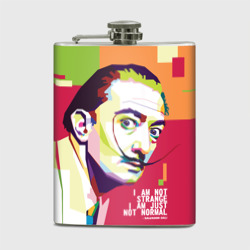 Фляга I am just not normal - Salvador Dali