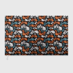 Флаг 3D Мотоциклы Motorcycles