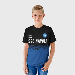Детская футболка 3D Наполи Est. 1926 Арт - фото 2