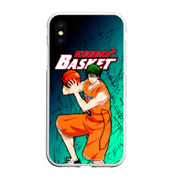 Чехол для iPhone XS Max матовый Kuroko no Basuke, Midorima Shintaro Шинтаро Мидорима