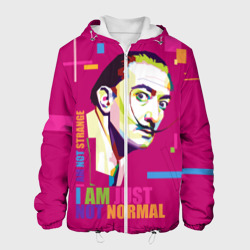 Мужская куртка 3D Salvador Dali: I am just not normal
