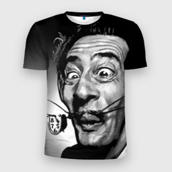 Мужская футболка 3D Slim Salvador Dali - grimace