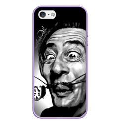 Чехол для iPhone 5/5S матовый Salvador Dali - grimace