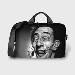 Сумка для ноутбука 3D Salvador Dali - grimace