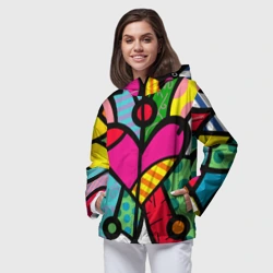 Женская ветровка 3D Ромеро Бритто Арт - фото 2