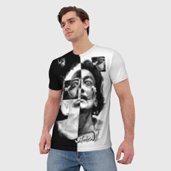 Мужская футболка 3D Salvador Dali - Сальвадор Дали - фото 2