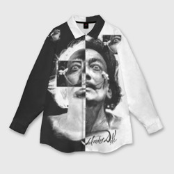 Мужская рубашка oversize 3D Salvador Dali - Сальвадор Дали