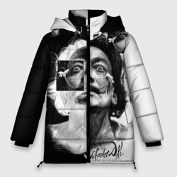 Женская зимняя куртка Oversize Salvador Dali - Сальвадор Дали