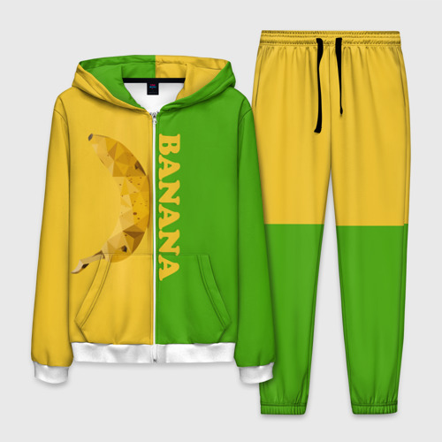 Мужской костюм 3D BANANA-green