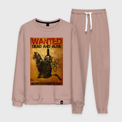 Мужской костюм хлопок Разыскивается кот Шрёдингера