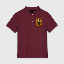 Женское поло хлопок Разыскивается кот Шрёдингера