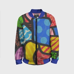 Детский бомбер 3D В стиле ромеро бритто