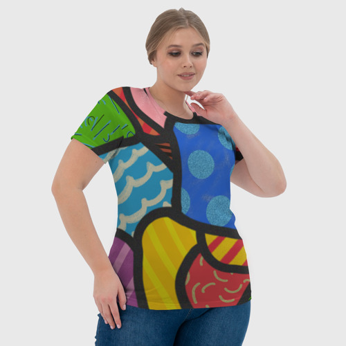Женская футболка 3D В стиле ромеро бритто, цвет 3D печать - фото 6