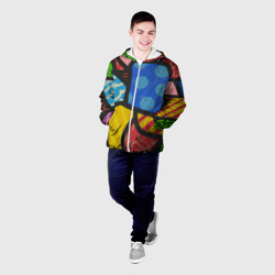 Мужская куртка 3D В стиле ромеро бритто - фото 2