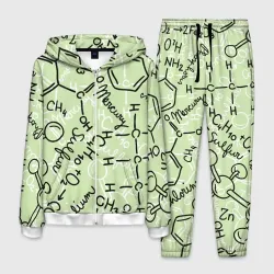 Мужской костюм 3D Химические соединения