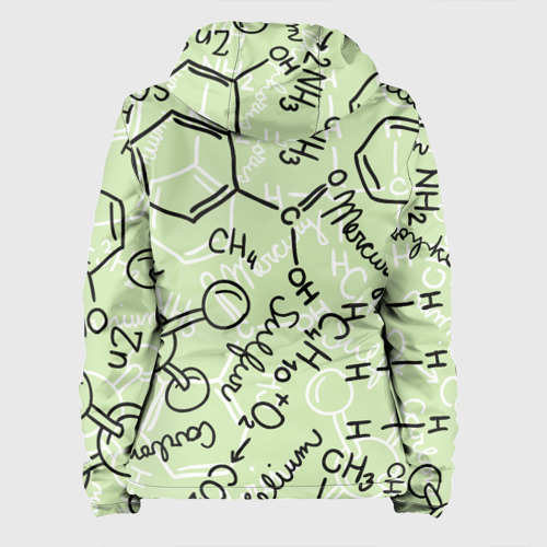 Женская куртка 3D Химические соединения, цвет черный - фото 2