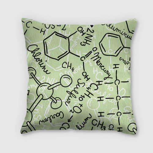 Подушка 3D Химические соединения - фото 2