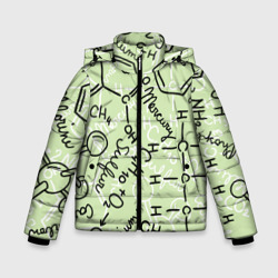 Зимняя куртка для мальчиков 3D Химические соединения