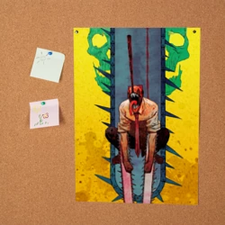 Постер Chainsaw Man - Дэндзи - фото 2