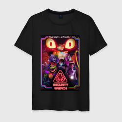 Мужская футболка хлопок Five Nights at Freddy's 5 poster