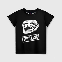 Детская футболка 3D Интернет Тролль