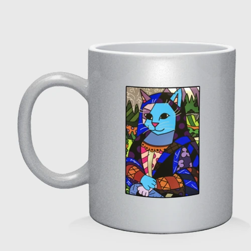 Кружка керамическая Ромеро Бритто Mona Cat