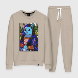 Женский костюм хлопок Ромеро Бритто Mona Cat