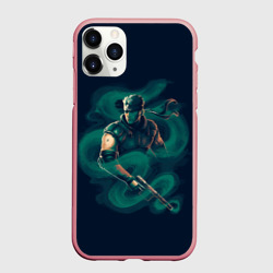 Чехол для iPhone 11 Pro Max матовый Снейк в дыму