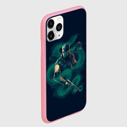 Чехол для iPhone 11 Pro Max матовый Снейк в дыму - фото 2