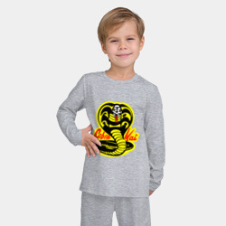 Детская пижама с лонгсливом хлопок Black Cobra - фото 2