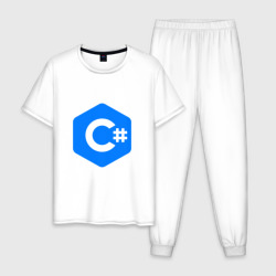 Мужская пижама хлопок Язык программирования C Sharp