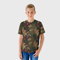 Детская футболка 3D Военный Камуфляж Military - фото 2