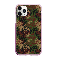 Чехол для iPhone 11 Pro Max матовый Военный Камуфляж Military