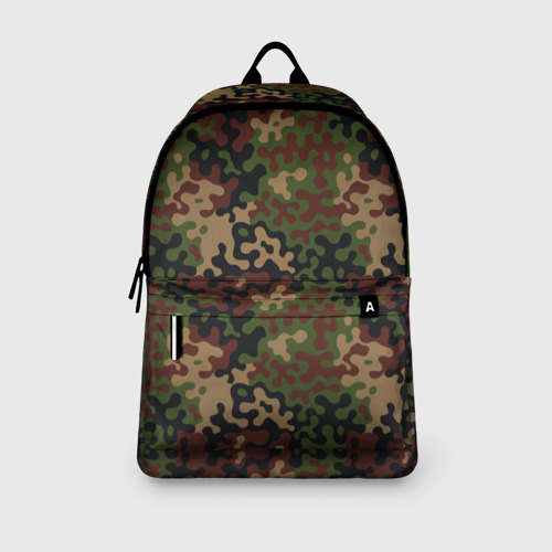 Рюкзак 3D с принтом Военный Камуфляж (Military), вид сбоку #3