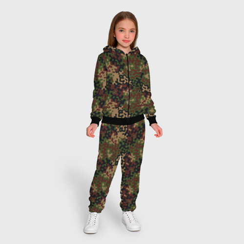 Детский костюм 3D Военный Камуфляж (Military), цвет черный - фото 5