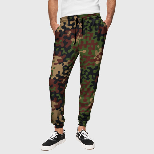 Мужские брюки 3D Военный Камуфляж Military, цвет 3D печать - фото 4
