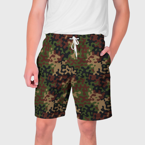 Мужские шорты 3D Военный Камуфляж Military, цвет 3D печать