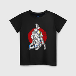 Детская футболка хлопок Боевые искусства космонавтов