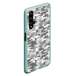 Чехол для Honor 20 Серый Военный Камуфляж - фото 2