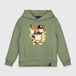 Детское худи Oversize хлопок Ctrl+Alt+Del для программиста