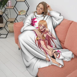 Плед с рукавами Эта фарфоровая кукла влюбилась Китагава Марин My Dress-Up Darling - фото 2