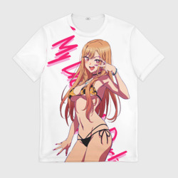 Мужская футболка 3D Эта фарфоровая кукла влюбилась Китагава Марин My Dress-Up Darling