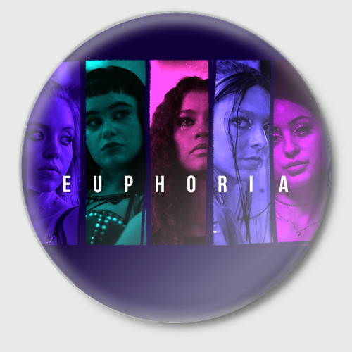 Значок Персонажи Euphoria, цвет белый